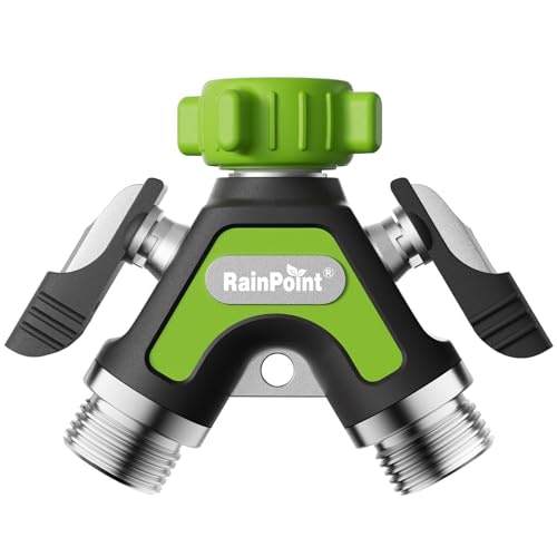 Rainpoint 2-Way Heavy Duty Garden Hose Splitter 2-Pack: $52.24 Rainpoint 2-Way Heavy Duty Garden Hose Splitter 2-Pack: $52.24