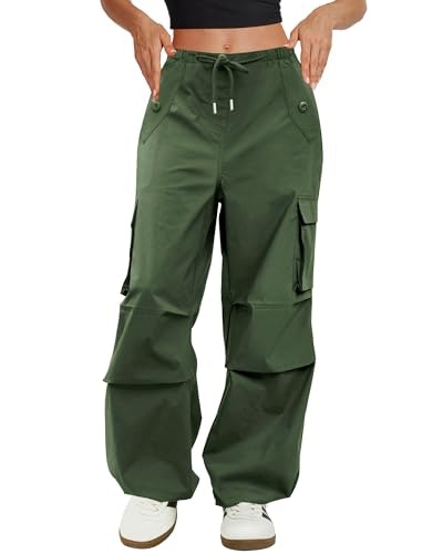 Copyleaf Women's Cargo Parachute Hiking Pants: $19.96