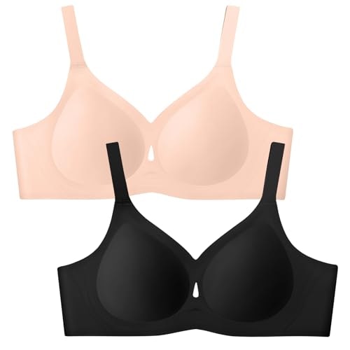 ProKloud Women's Wireless Full Coverage Jelly Bra 2-Pack: $27.98 ProKloud Women's Wireless Full Coverage Jelly Bra 2-Pack: $27.98