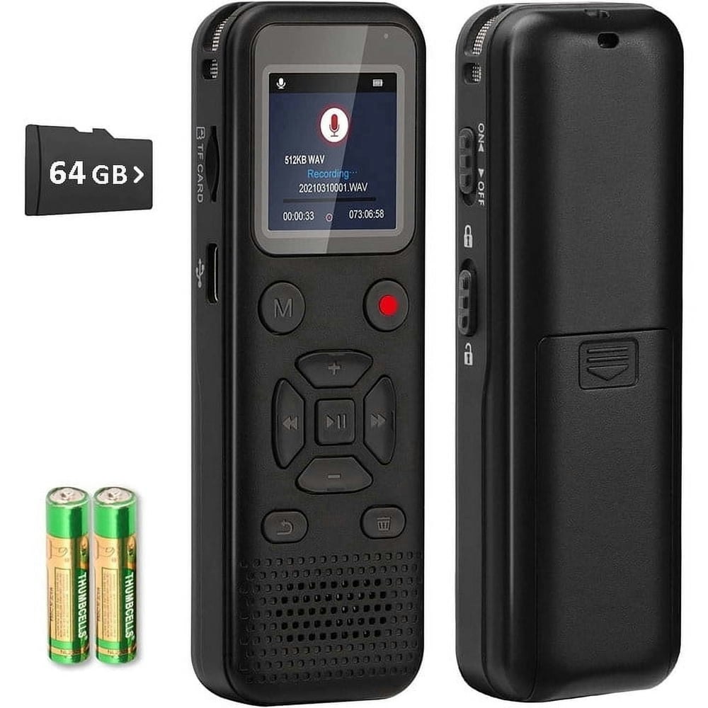 Rony 72GB Digital Voice Activated Recorder: $35.99