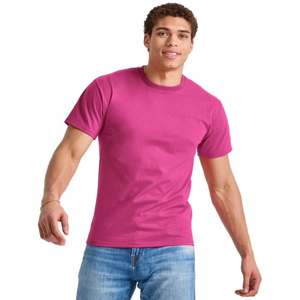 Hanes Essentials Men's Short Sleeve T-Shirt: $2.50