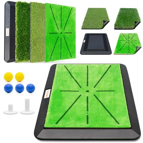 Golf Hitting Mat with Swing Path Feedback: $32.52 Golf Hitting Mat with Swing Path Feedback: $32.52