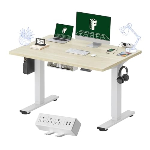 Flexispot EN2 48"x30" Standing Desk with Power Strip: $237.99