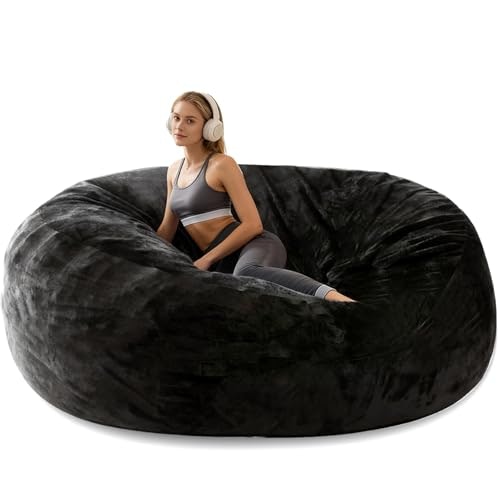 6-Foot Bean Bag Chair: $124.09