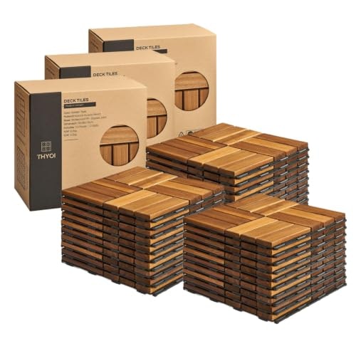 Thyoi Premium 30-Piece Deck Tile Set: $103.69 Thyoi Premium 30-Piece Deck Tile Set: $103.69