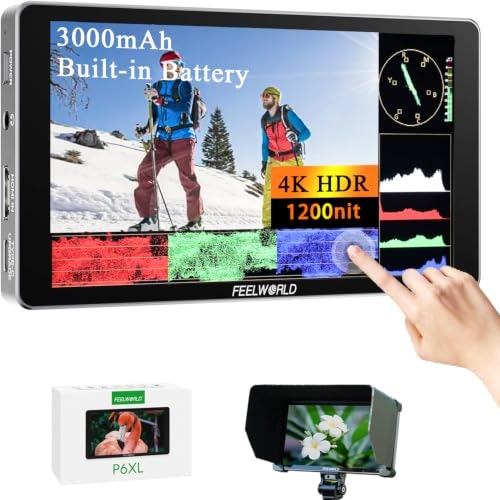 Feelworld P6XL 6-Inch 1080p IPS Camera Field Monitor: $169.99 Feelworld P6XL 6-Inch 1080p IPS Camera Field Monitor: $169.99