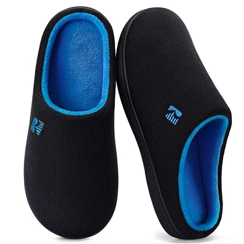 RockDove Men's Two-Tone Memory Foam Slippers: $20.39