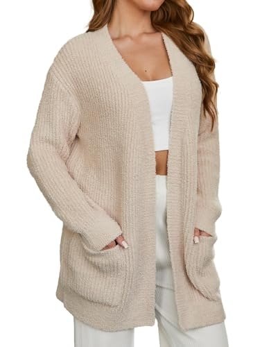 Snuggle Sac Women's Open Front Cardigan Sweater: $49.98 Snuggle Sac Women's Open Front Cardigan Sweater: $49.98
