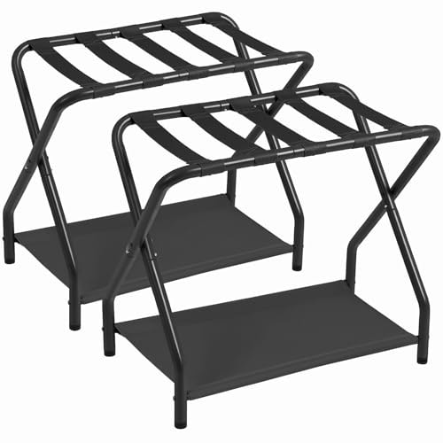 Amhancible Foldable Luggage Rack 2-Pack: $33.99 Amhancible Foldable Luggage Rack 2-Pack: $33.99