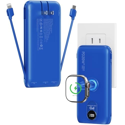 Xegner 10,000mAh 20W Portable Charger with Wall Plug and iWatch Charging: $28.99 Xegner 10,000mAh 20W Portable Charger with Wall Plug and iWatch Charging: $28.99