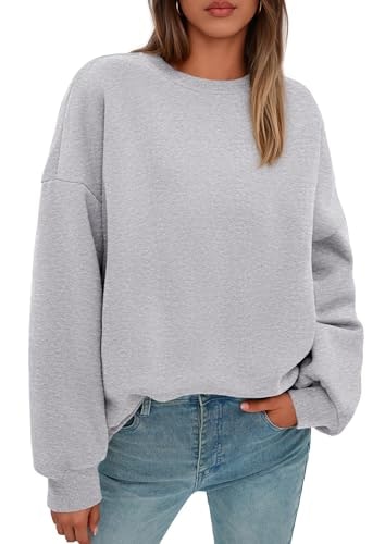 Prettygarden Women's Oversized Crewneck Sweatshirt: $27.98 Prettygarden Women's Oversized Crewneck Sweatshirt: $27.98