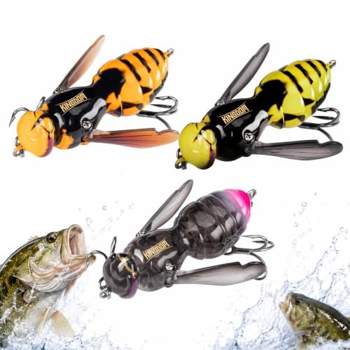 Kingdom Bionic Topwater Bass Lures 3-Pack: $17.84 Kingdom Bionic Topwater Bass Lures 3-Pack: $17.84