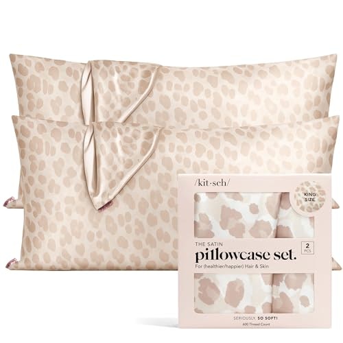 Kitsch Satin Pillowcase 2-Pack: $31.18 Kitsch Satin Pillowcase 2-Pack: $31.18