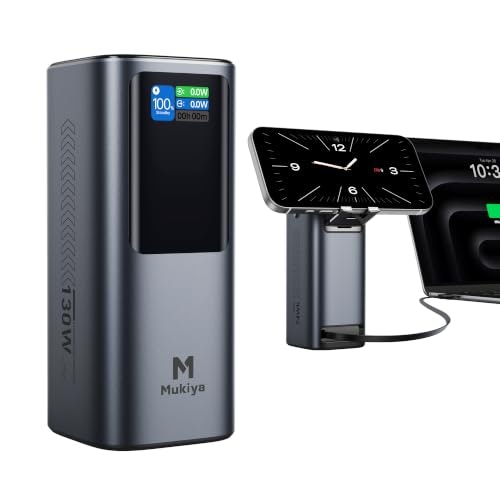 Mukiya 20,000mAh Laptop Power Bank: $59.99 Mukiya 20,000mAh Laptop Power Bank: $59.99