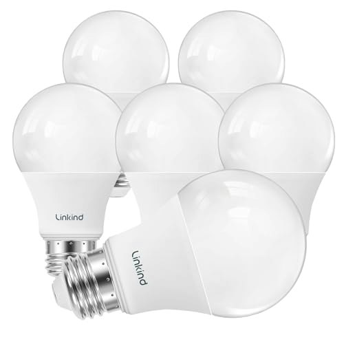 Linkind A19 60W Equivalent Dimmable LED Light Bulb 6-Pack: $9.99 Linkind A19 60W Equivalent Dimmable LED Light Bulb 6-Pack: $9.99