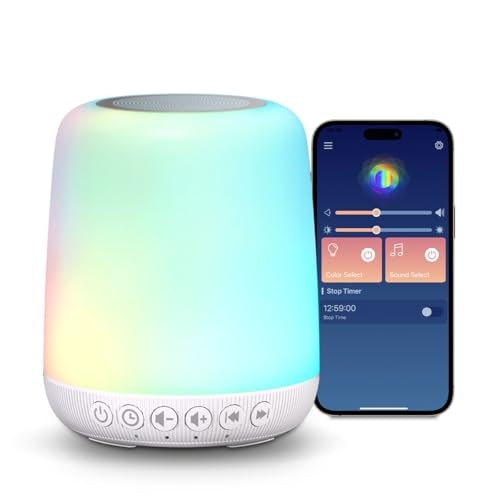 Portable White Noise Sound Machine with App Control: $33.99 Portable White Noise Sound Machine with App Control: $33.99
