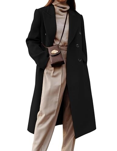 Idealsanxun Women's Wool Trench Coat: $49.99 Idealsanxun Women's Wool Trench Coat: $49.99