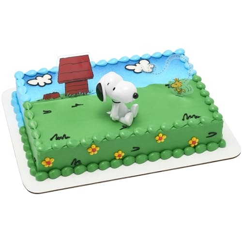 DecoSet Snoopy and Woodstock Cake Topper 3-Piece Set: $10.39 DecoSet Snoopy and Woodstock Cake Topper 3-Piece Set: $10.39