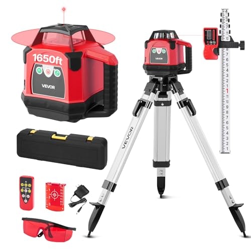 Vevor 1,650-Foot Rotary Laser Level Kit: $272.66 Vevor 1,650-Foot Rotary Laser Level Kit: $272.66