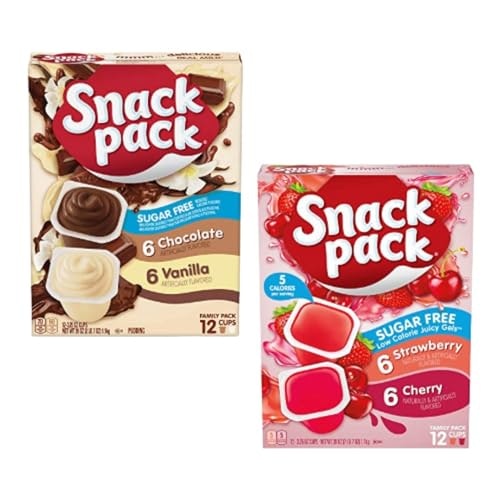 Snack Pack Sugar Free Pudding and Gel Variety 24-Pack: $7.59 Snack Pack Sugar Free Pudding and Gel Variety 24-Pack: $7.59