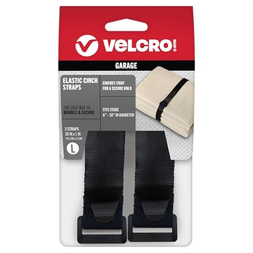 Velcro Brand 30-inch Elastic Cinch Straps 2-Pack: $7.97 Velcro Brand 30-inch Elastic Cinch Straps 2-Pack: $7.97
