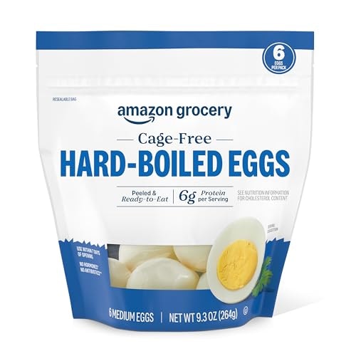 Amazon Grocery Cage-Free Medium Hard-Boiled Eggs 6-Pack: $3.77 Amazon Grocery Cage-Free Medium Hard-Boiled Eggs 6-Pack: $3.77