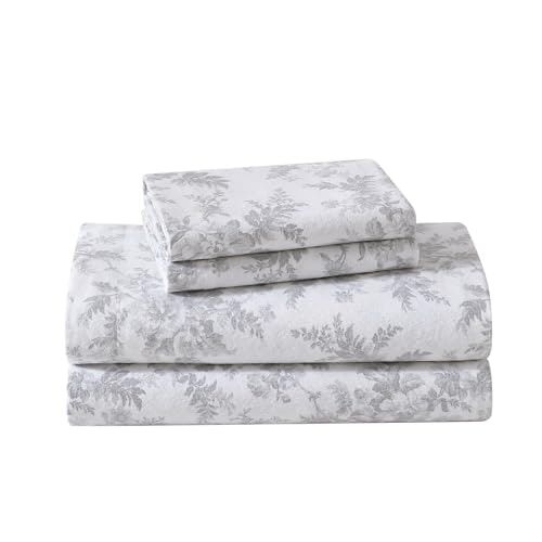 Laura Ashley Queen Size Flannel Sheet Set: $43.49 Laura Ashley Queen Size Flannel Sheet Set: $43.49