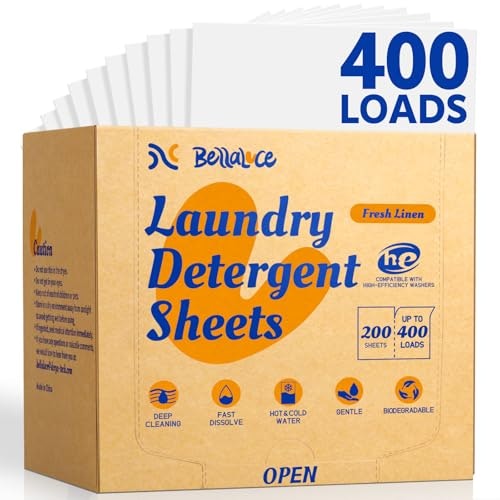BellaLuce Laundry Detergent Sheets 400-Load Fresh Linen: $18.85 BellaLuce Laundry Detergent Sheets 400-Load Fresh Linen: $18.85