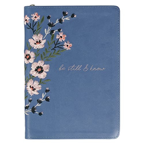 Be Still & Know Psalm 46:10 Faux Leather Floral Journal: $18.28 Be Still & Know Psalm 46:10 Faux Leather Floral Journal: $18.28
