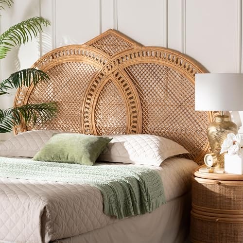 Bali & Pari Nerita Natural Rattan Peacock Headboard: $364.50 Bali & Pari Nerita Natural Rattan Peacock Headboard: $364.50