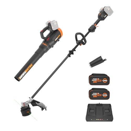 Worx 40V 15-inch Cordless Weed Wacker and 530CFM Leaf Blower Kit: $209.99 Worx 40V 15-inch Cordless Weed Wacker and 530CFM Leaf Blower Kit: $209.99