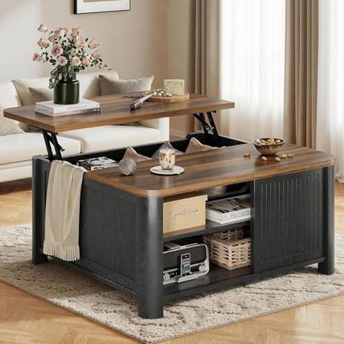 Decofy Lift-Top Coffee Table with Storage: $119.98 Decofy Lift-Top Coffee Table with Storage: $119.98