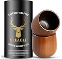 Charred Wooden Whiskey Glass 2-Pack for $15 + free shipping w/ Prime