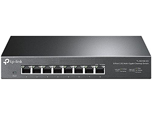 TP-Link 8-Port Multi-Gigabit Unmanaged Ethernet Switch: $54.99 TP-Link 8-Port Multi-Gigabit Unmanaged Ethernet Switch: $54.99