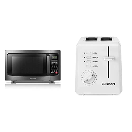 Toshiba 1.2-Cubic Foot Smart Microwave and Cuisinart 2-Slice Compact Toaster: $169.94 Toshiba 1.2-Cubic Foot Smart Microwave and Cuisinart 2-Slice Compact Toaster: $169.94