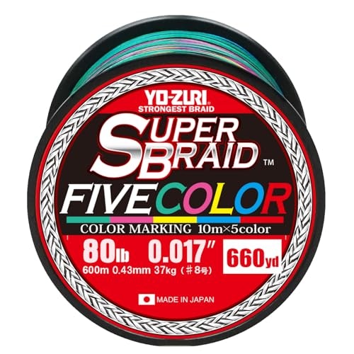 Yo-Zuri 80 lb 660-Yard Floating Braided Fishing Line: $48.20 Yo-Zuri 80 lb 660-Yard Floating Braided Fishing Line: $48.20