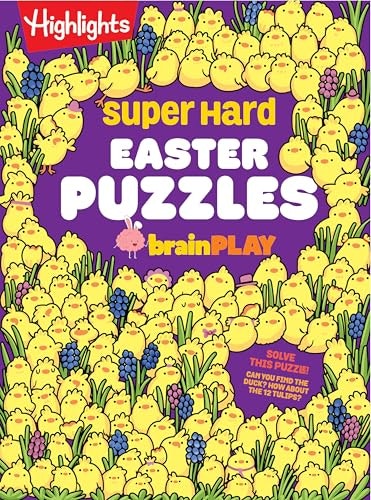 brainPLAY Easter Puzzle and Activity Book: $6 brainPLAY Easter Puzzle and Activity Book: $6