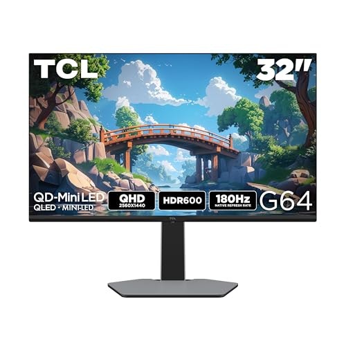 TCL 32G64 32" 1440p HDR IPS Mini LED G-Sync Monitor: $349.99 TCL 32G64 32" 1440p HDR IPS Mini LED G-Sync Monitor: $349.99