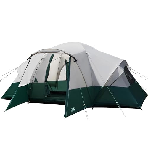 Dmh Outdoors 8-Person Large Family Tunnel Camping Tent: $159.98 Dmh Outdoors 8-Person Large Family Tunnel Camping Tent: $159.98