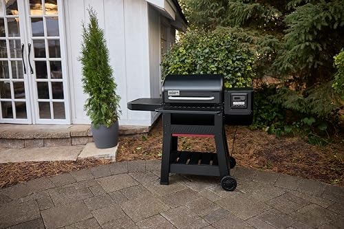 Weber Works Pellet Side Table with 2-Sided Cutting Board: $106.20 Weber Works Pellet Side Table with 2-Sided Cutting Board: $106.20