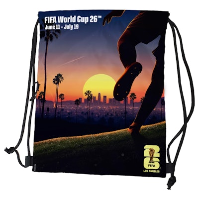FIFA World Cup 2026 Los Angeles Drawstring Backsack for $4 + free shipping w/ Prime