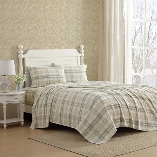 Laura Ashley Queen Cotton Sheet Set: $52.49