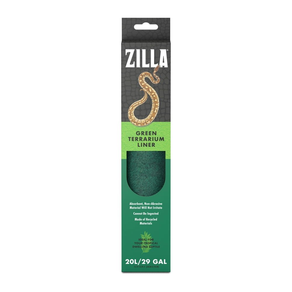 Zilla 20L/29-Gallon Reptile Terrarium Liner: $8.93 Zilla 20L/29-Gallon Reptile Terrarium Liner: $8.93