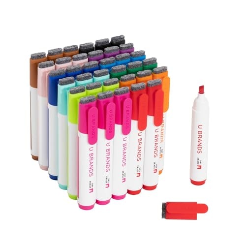 U Brands Chisel Tip Dry Erase Markers 36-Pack: $18.60 U Brands Chisel Tip Dry Erase Markers 36-Pack: $18.60