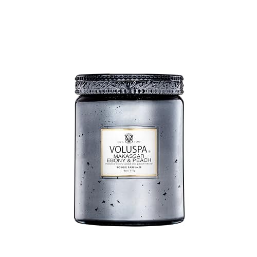 Voluspa Makassar Ebony & Peach 18-Ounce Candle: $43.93