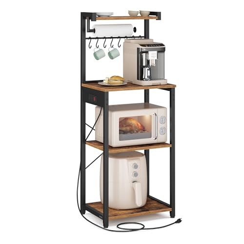 Vasagle 4-Tier Kitchen Baker's Rack with Power Outlet: $40.49 Vasagle 4-Tier Kitchen Baker's Rack with Power Outlet: $40.49