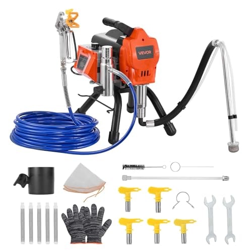 Vevor 1,500W 3,300-PSI Airless Paint Sprayer: $343.31 Vevor 1,500W 3,300-PSI Airless Paint Sprayer: $343.31
