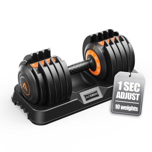 Acezoe 50-lb Adjustable Dumbbell: $169.99 Acezoe 50-lb Adjustable Dumbbell: $169.99