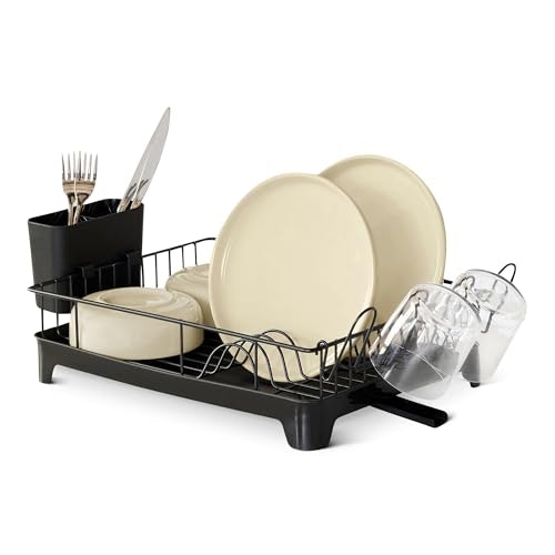 Amazon Basics Stainless Steel Dish Drying Rack: $16.17 Amazon Basics Stainless Steel Dish Drying Rack: $16.17