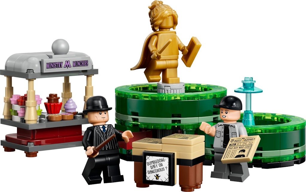 LEGO Harry Potter Ministry Munchies & The Daily Prophet Stands Set: free w/ $130 LEGO Harry Potter Ministry Munchies & The Daily Prophet Stands Set: free w/ $130